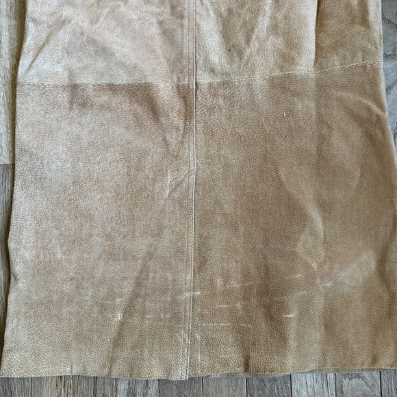 Venezia Vintage Leather Midi Skirt‎ Size 11/12 - Picture 8 of 9